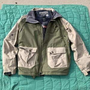 SESSIONS Olive and Gray Jacket